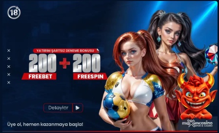 200 Free Bet ve 200 Free Spin